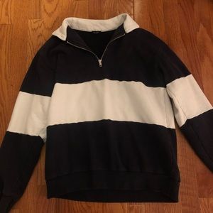 Brandy Melville Quarter ZIP Sweatshirt